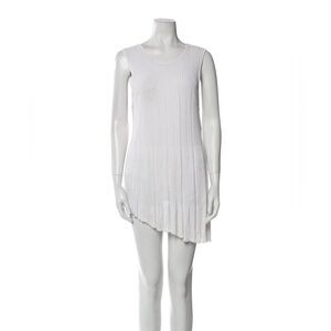 Dior Asymmetrical White Dress